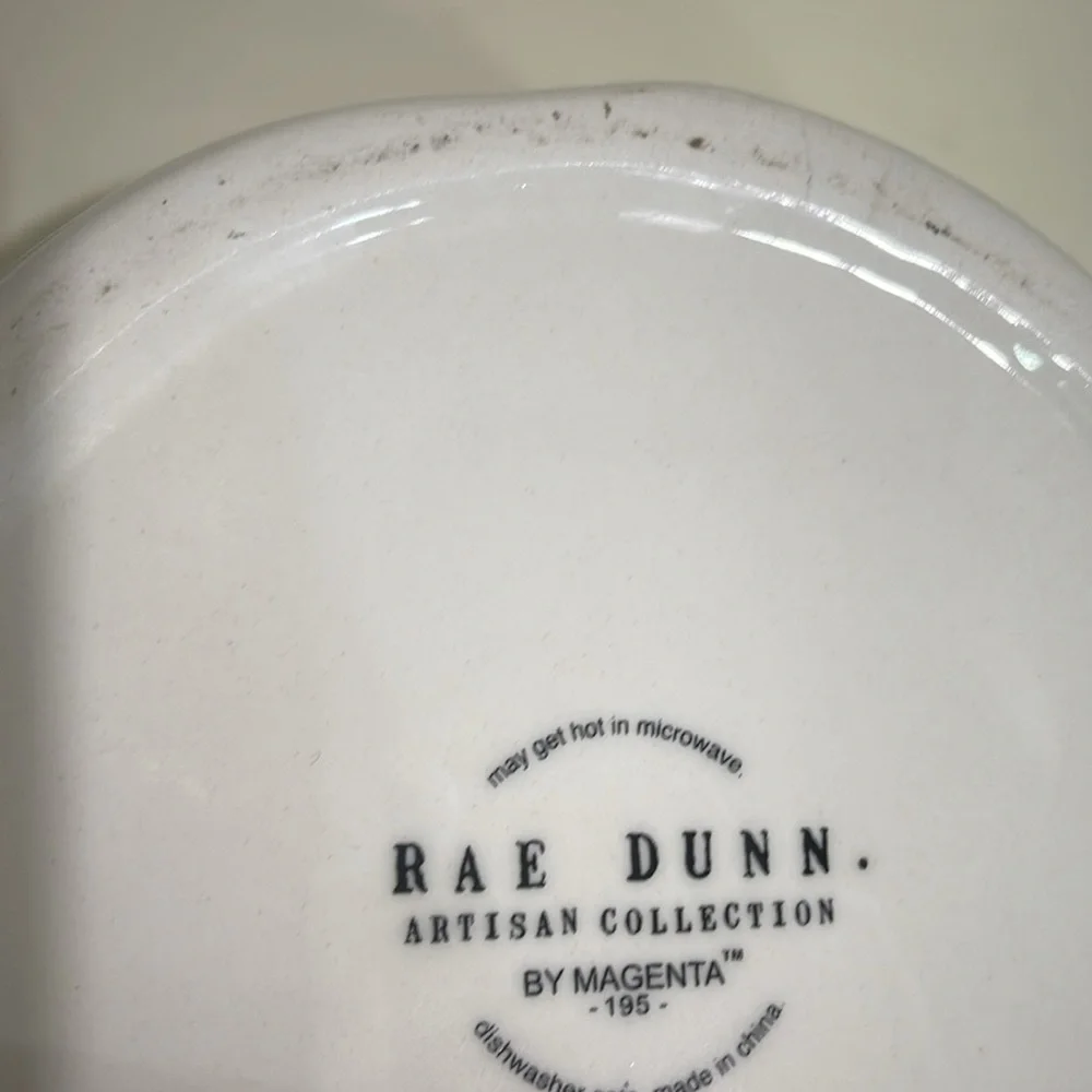 SALE! Rae Dunn White/Gray 